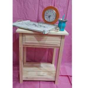 mesa de luz art 2450 34 cm x 32 cm x 56 cm