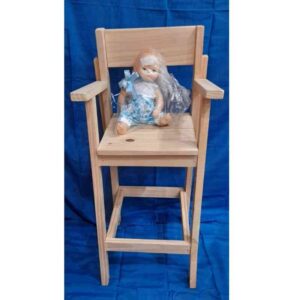 silla bebe de pino 40cm x 32 x 75